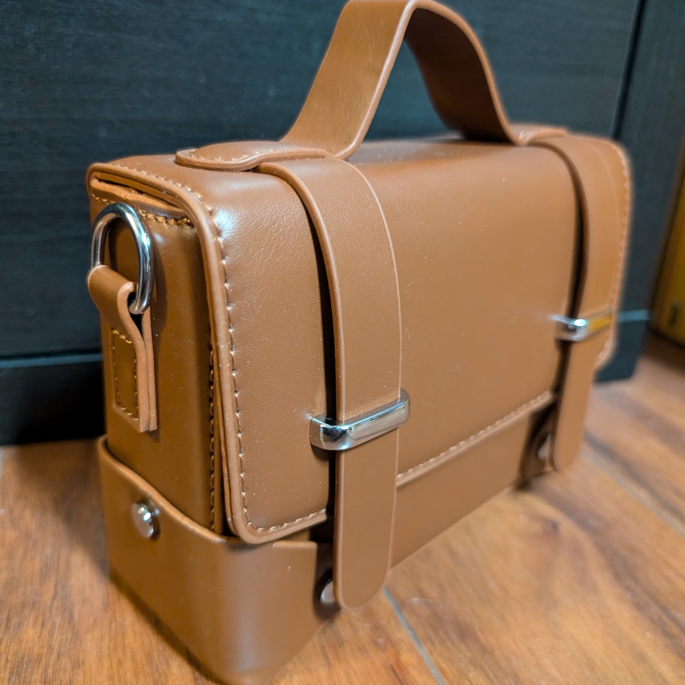 Brand New Stylish Tan Leather Men's Bag